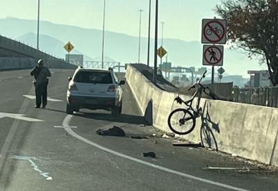 Bicyclist hit