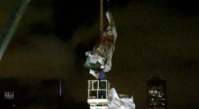 Christopher Columbus Statue Taken Down at Chicago Park