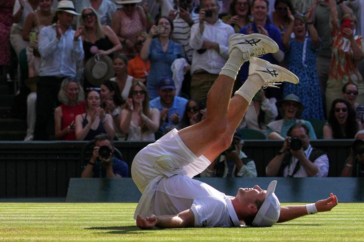 APTOPIX Britain Wimbledon Tennis
