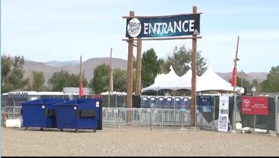 Night in the Country Underway in Yerington