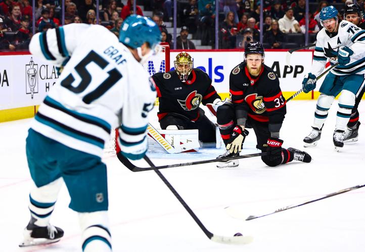 Sharks Senators Hockey