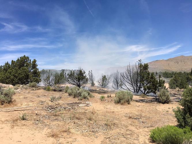 Sierra Front: Fire In Sun Valley Near Union Mills Road