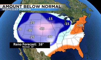 Record Breaking Cold Wednesday Morning