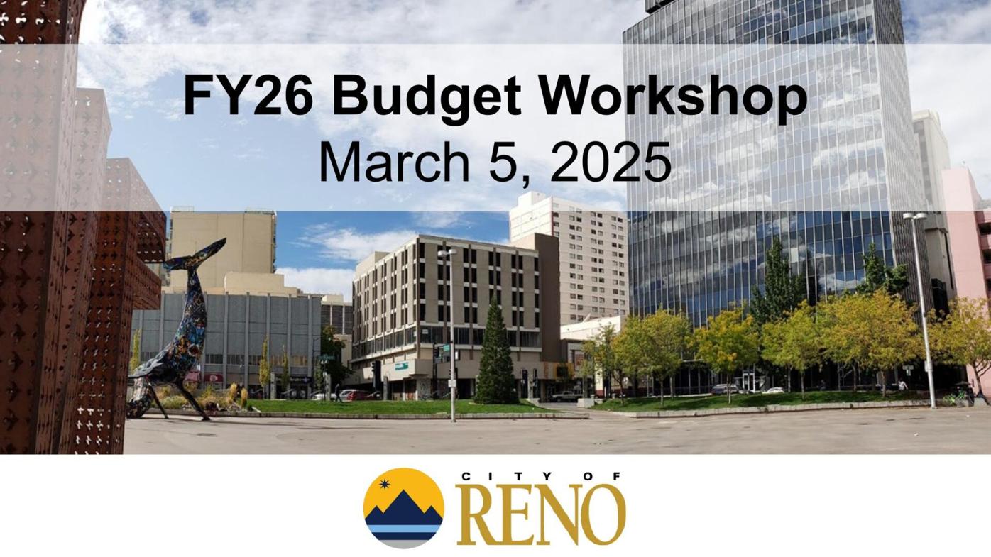 City of Reno budget presentation