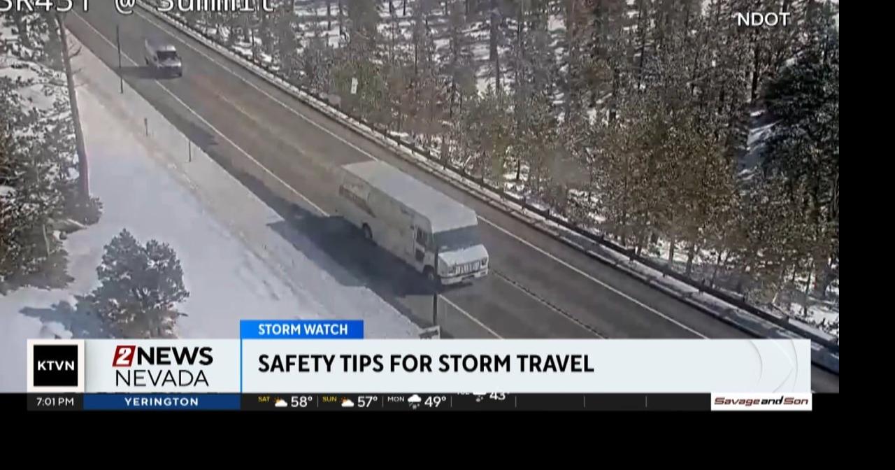 Safety tips for storm travel | Local News | 2news.com