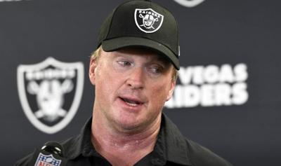 Former Las Vegas Raiders Coach Jon Gruden