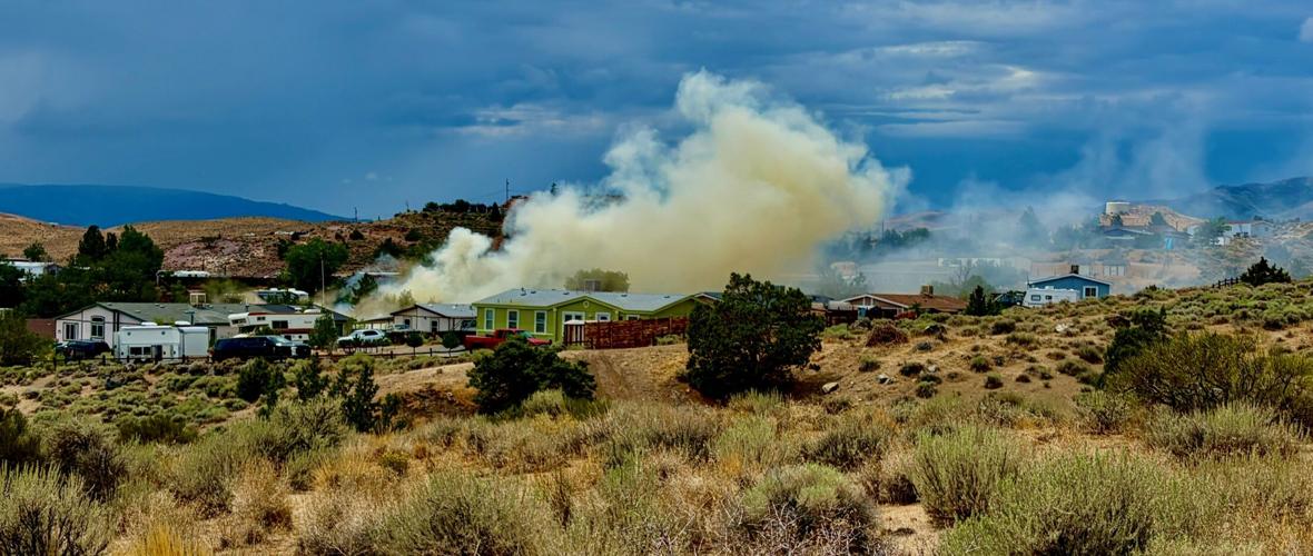 Sprucewood Drive home smoke