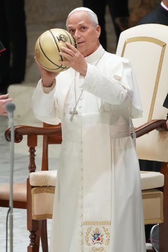 APTOPIX Vatican Pope US Universities