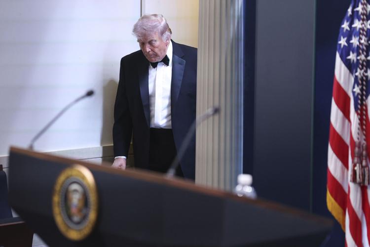 APTOPIX Trump White House Correspondents Dinner