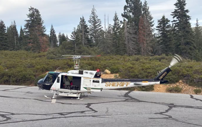 Raven Helicopter helps rescue in Sierra County
