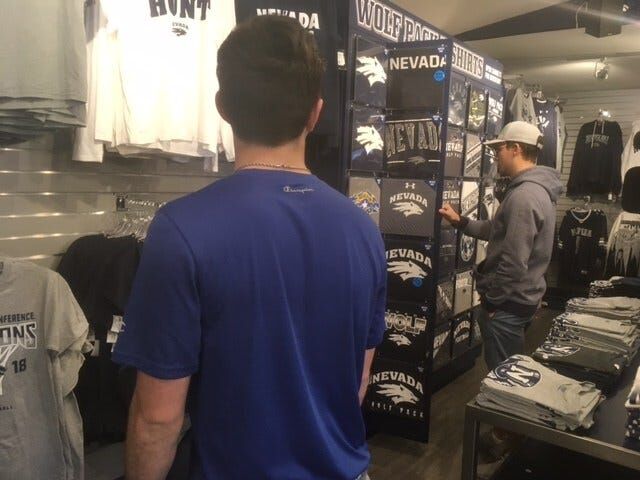 Local Shop Sales in a Frenzy Over Nevada Basketball Success