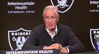 Pete Carroll Raiders coach