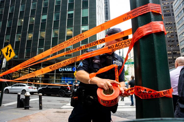 APTOPIX NYC Building Collapse Risk