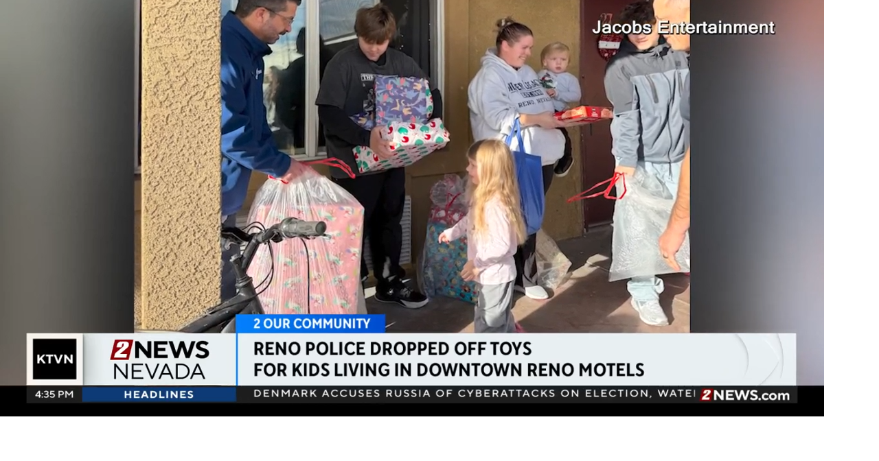 Reno Police drop off toys for kids living in downtown motels | Local ...