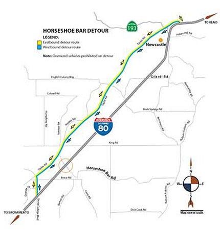I-80 to Close Overnight in Both Directions in South Placer County