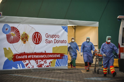 Italy Records Smaller Increase in Virus Cases for Second Day