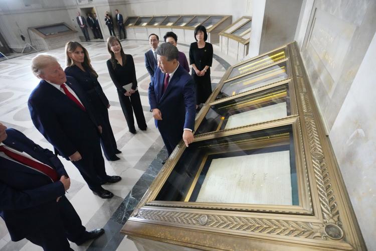 APTOPIX Trump Xi