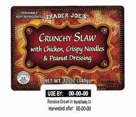 Trader Joes Chicken Salad Recall