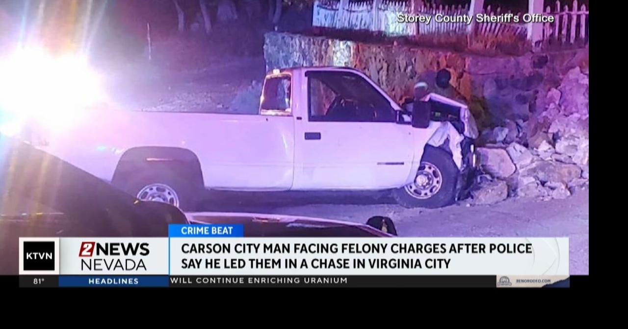 Driver faces charges after leading deputies on chase in Virginia City ...