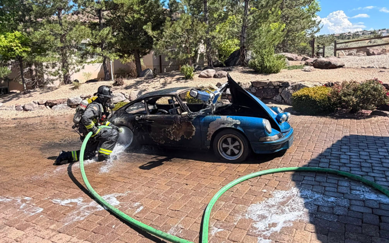 Porche fire ArrowCreek 1