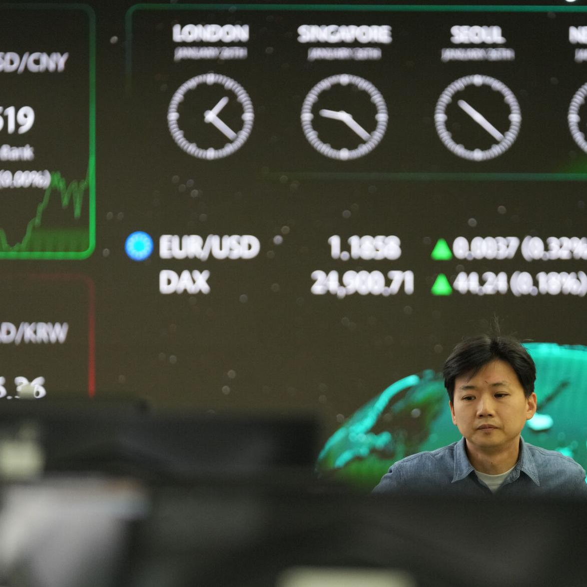 Asian shares mostly dip as the yen rises against the U.S. dollar | National  News | 2news.com