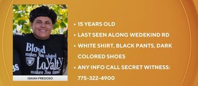 Missing teen runaway