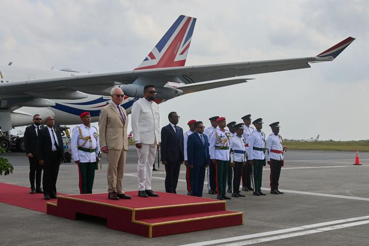 Guyana Britain Royal Visit