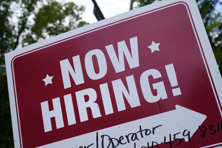 Now Hiring sign