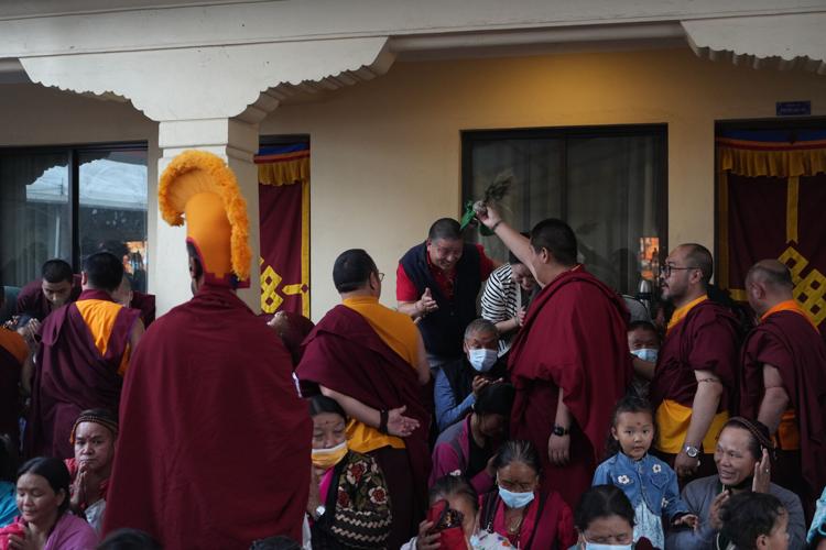 Teenage Buddhist Lama