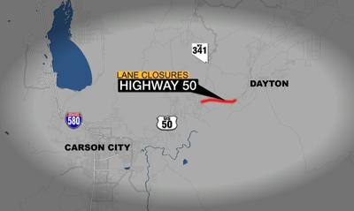 Lane Reductions on Highway 50