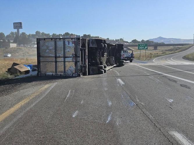 Crash involving cabbage