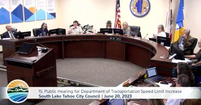 South Lake Tahoe City Council meeting