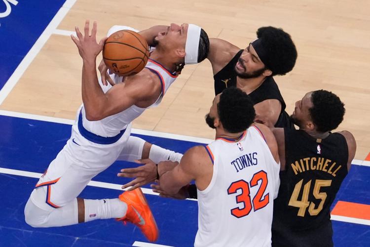 Cavaliers Knicks Basketball