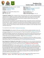 Washburn Fire, July 18