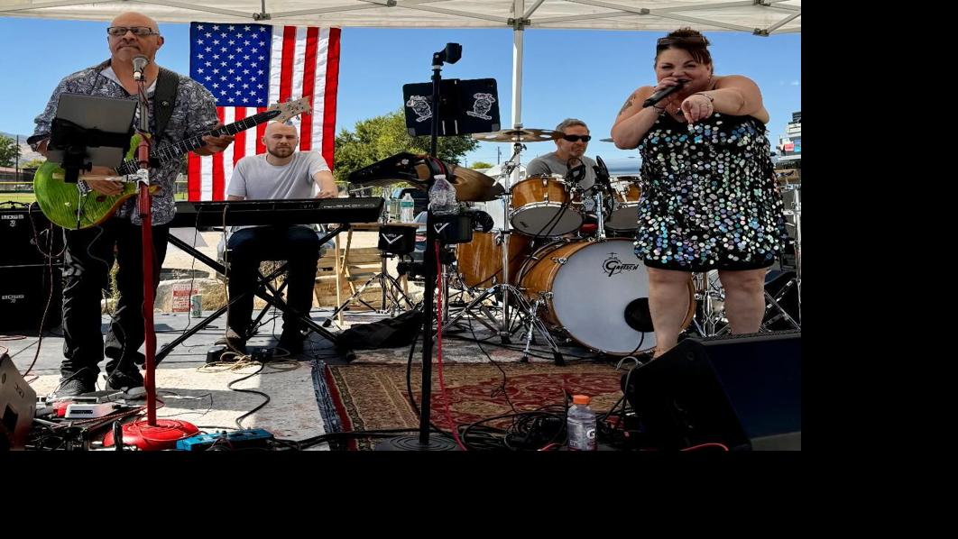 Kathy Lantz & Sugar High Rocking for our Vets