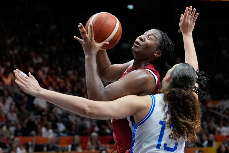 WCup United States Italy Basketball