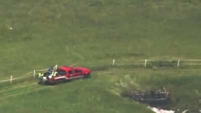 Blimp Operator OK After Crash at U.S. Open