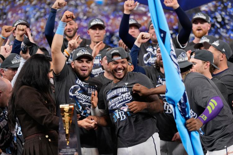 APTOPIX ALCS Guardians Rays Baseball
