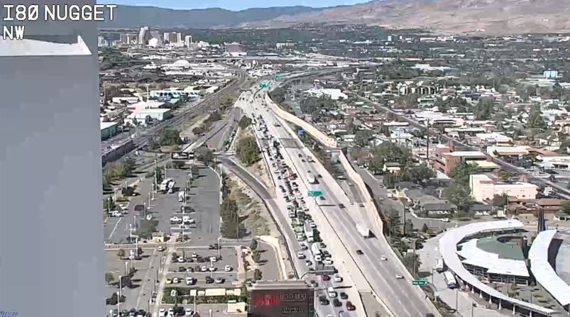 Nugget casino traffic backup