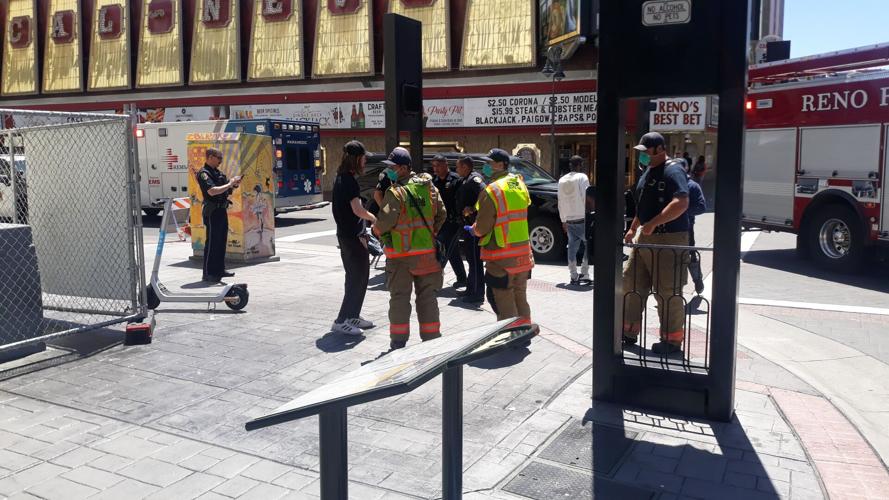 RPD Officer hits E-scooter Rider