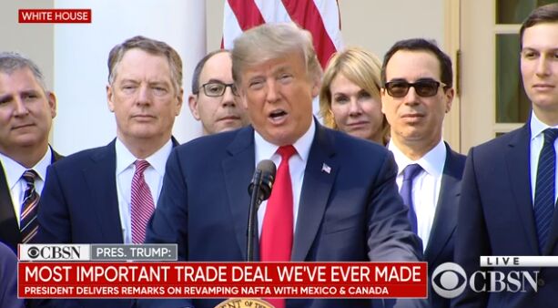 President Trump Speaks About U.S.-Canada Trade Deal