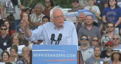 Bernie Sanders Campaigns in Reno, Las Vegas