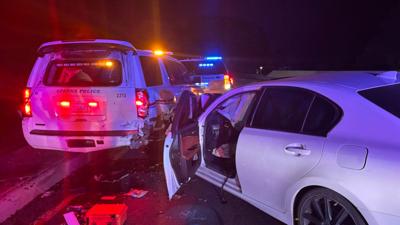 Sparks Police crash
