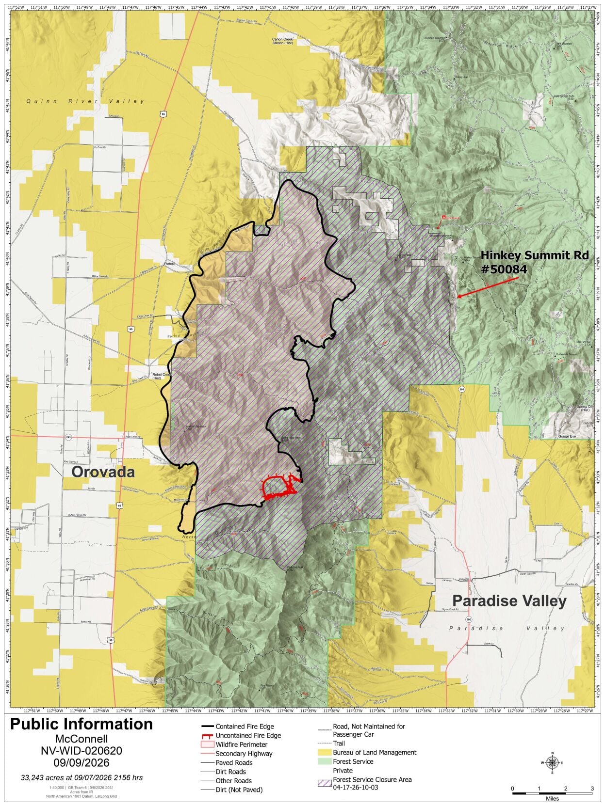 McConnell Fire, Sept. 9, 2026