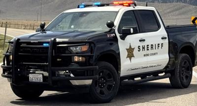 Mono County Sheriff patrol car