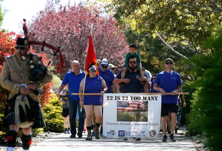 WNC - vetreans suicide walk