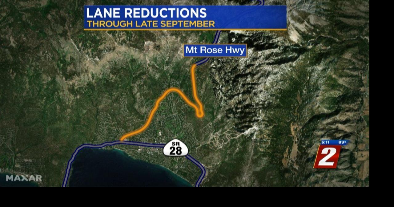 Mt. Rose Highway Closures News