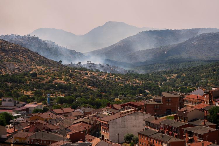 Spain Europe Wildfires