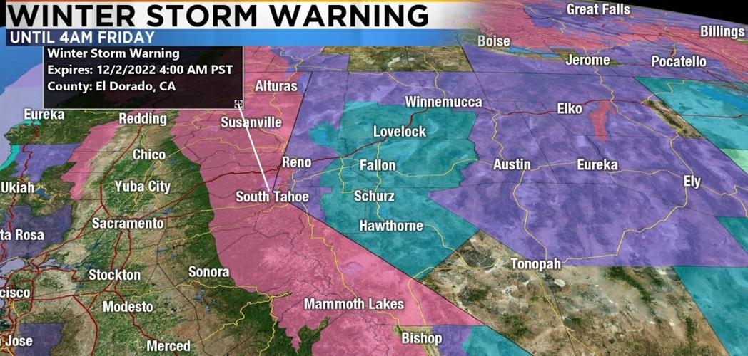 Winter Storm Warning, December 1