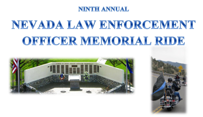 Ninth Annual Law Enforcement Memorial Ride starting at Idlewild Park on Saturday